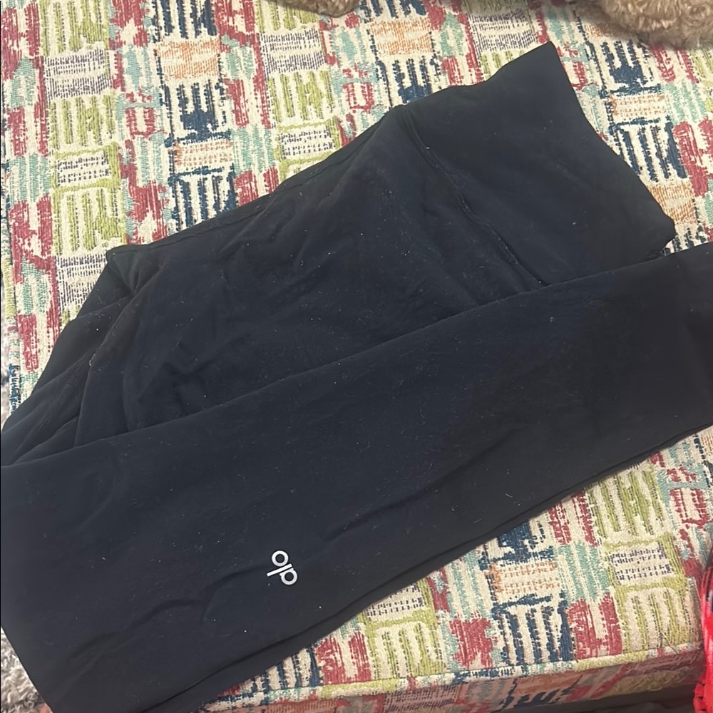 Black Leggings by alo